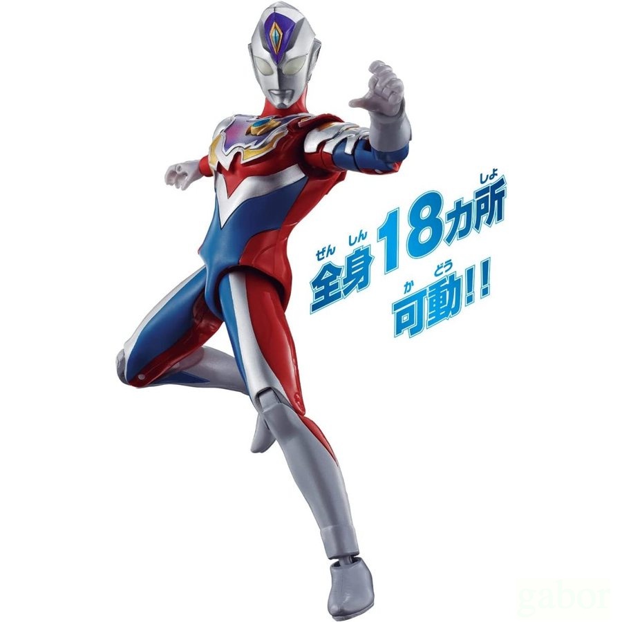 現貨 免運 正版 超人力霸王 可動公仔 超人力霸王德卡 閃光型態 秒發 天天 發貨 代理版 公司貨