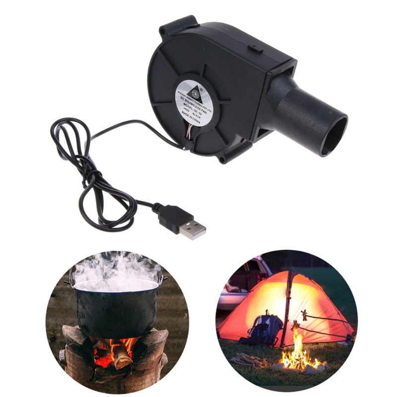 【現貨】 Usb 燒烤鼓風機便攜式燒烤風扇鼓風機燒烤風扇 Air USB 風扇 5V