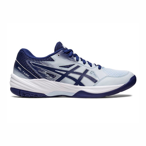 Asics GEL-Task 3 男女 排球鞋 運動 訓練 室內 緩震 支撐 透氣 淺藍 [1072A082-400]