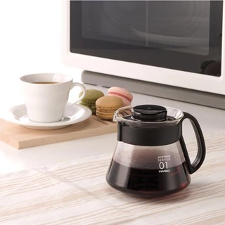 【HARIO V60經典系列】02黑色60咖啡分享壺600ml [XVD-60B-EX]-muzen官方旗艦店