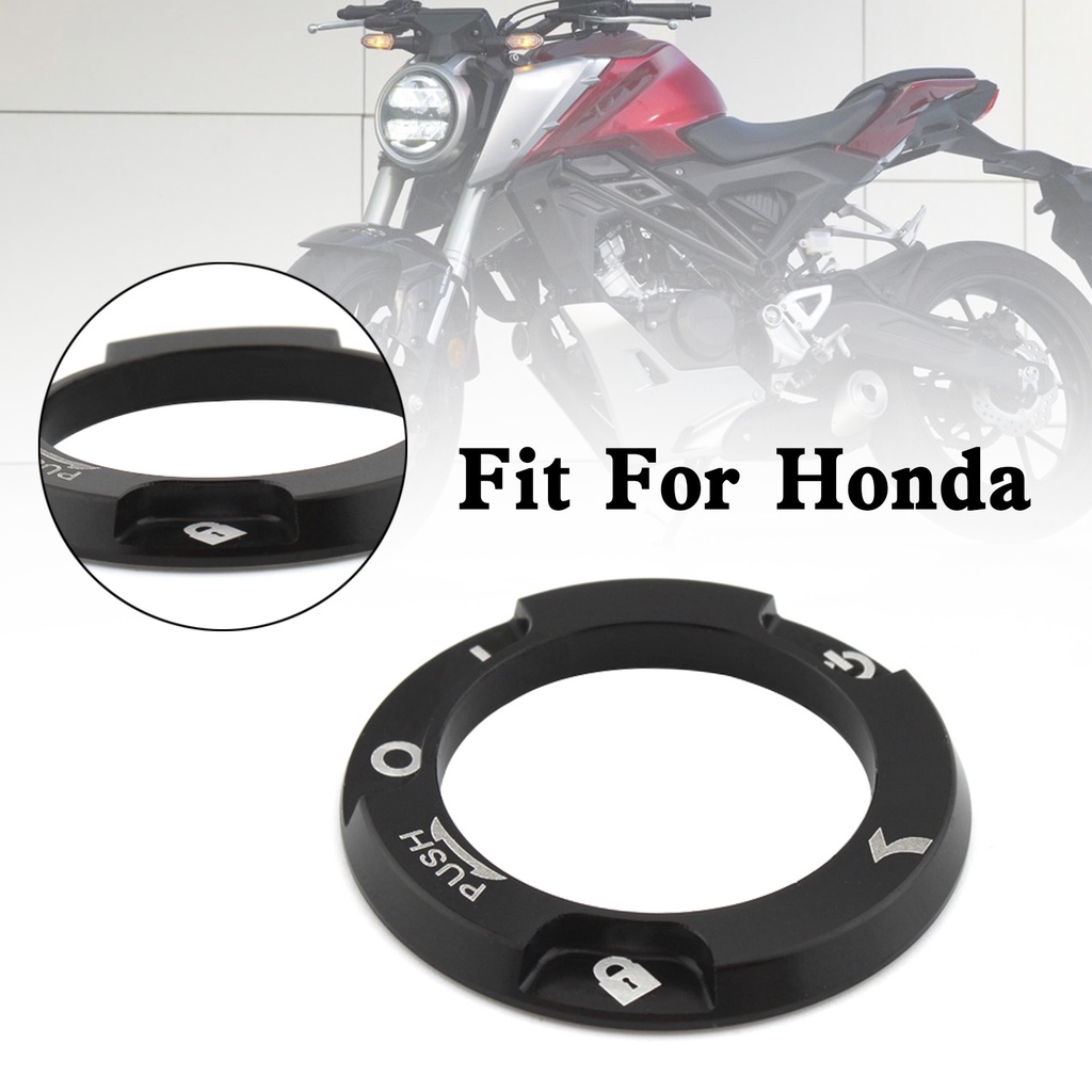 HONDA 適用於本田 CB125R CB150R CT125 Monkey 125 GB350 的鋁製點火開關裝飾件