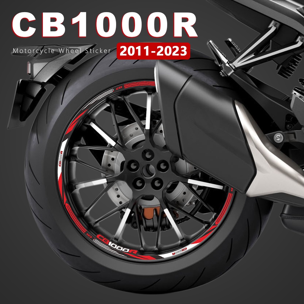 HONDA 摩托車車輪貼紙防水輪輞條紋膠帶 CB1000R 2021 適用於本田 CB 1000R 1000 R 201