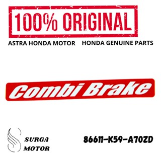 MERAH Combi Brake Type 6 Honda Vario 125 eSP K60R Original A