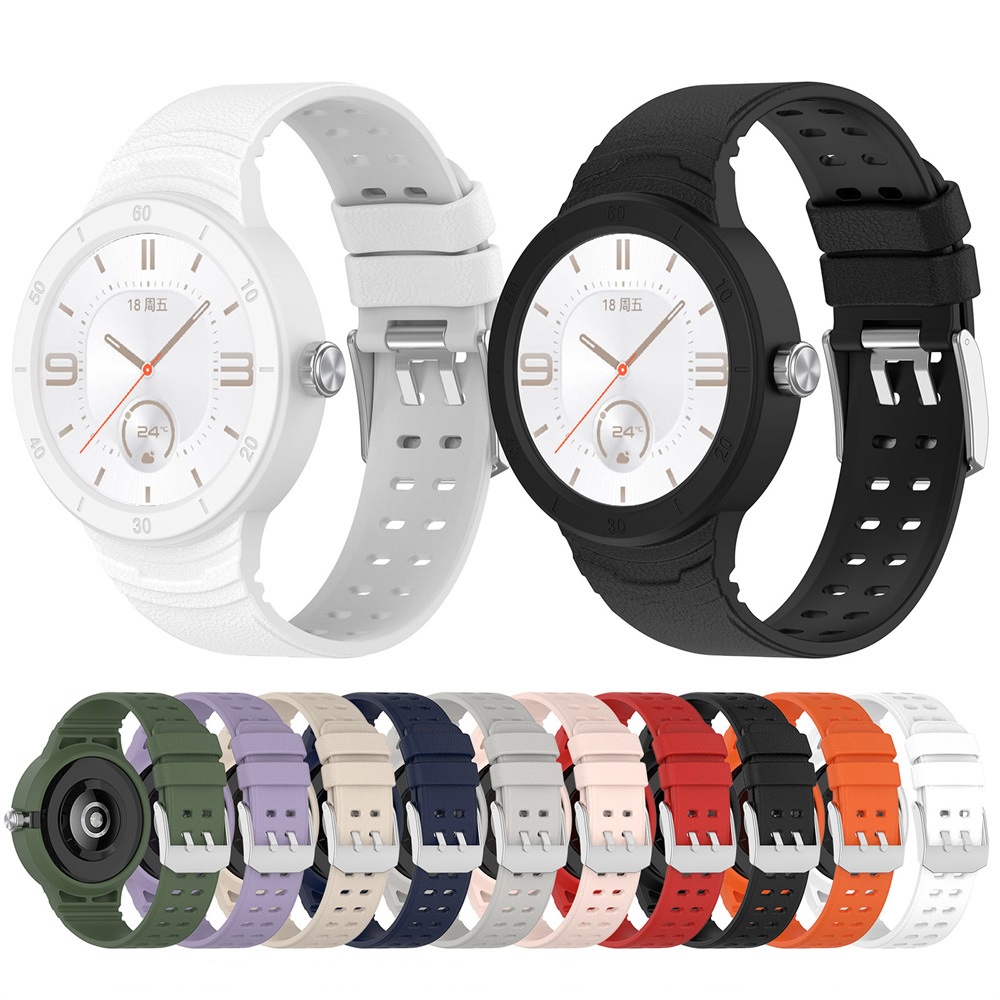 適用於華為手錶 GT Cyber 錶帶矽膠錶帶可更換運動錶帶適用於華為手錶 GT Cyber 錶帶矽膠錶帶