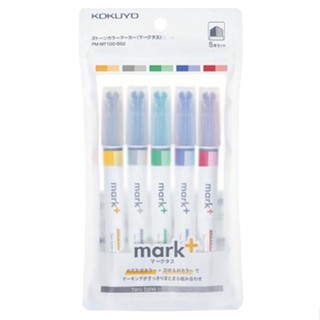 KOKUYO Mark+獨角仙同色系螢光筆5入/ II eslite誠品