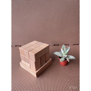 現貨 原木 索瑪積木立方體 立方體 魯班積木 教育方塊 教學方塊 無噴漆 原木無噴漆 臺灣製造 臺灣製造