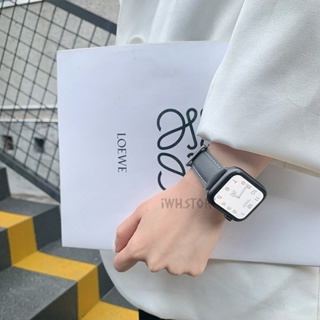 Apple Watch 9 錶帶 真皮錶帶 iwatch 8 7 6 41mm 44mm 45mm Ultra 蘋果錶帶