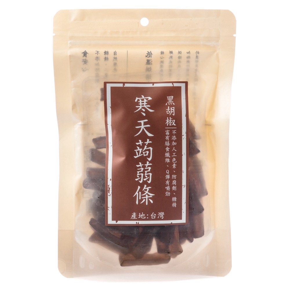 【HOLA】寒天蒟蒻條 黑胡椒 175g 純素 在地鮮果乾