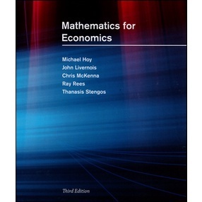 <姆斯>Mathematics for Economics 3/E Hoy 9780262015073 <華通書坊/姆斯>