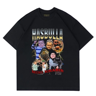 Hasbulla MINI KHABIB MMA UFC T 恤 VINTAGE T 恤兒童 OVERSIZE 上衣