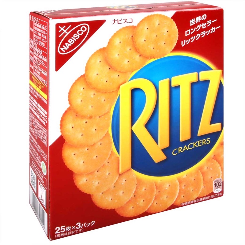 現貨 RITZ麗滋餅 25枚*3包入 奇福餅乾 Ritz 利滋餅