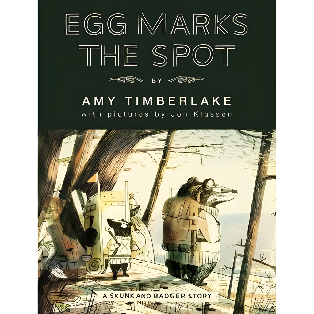 Egg Marks the Spot (Skunk and Badger 2)(精裝)/Amy Timberlake【禮筑外文書店】