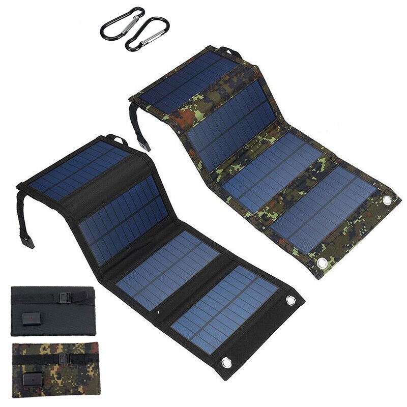 USB 太陽能電池板摺疊包 USB Solar Panel Folding 移動電源