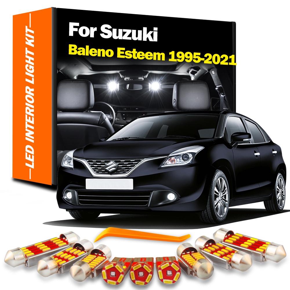 SUZUKI Canbus Led 內部地圖圓頂燈套件適用於鈴木 Baleno Esteem 1995-2014 201