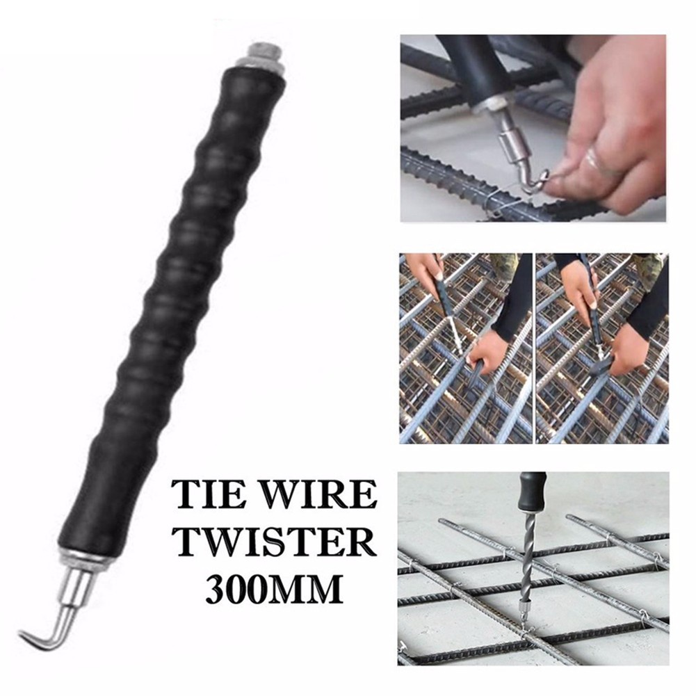 鋼筋紮線絞線鉤半自動鋼筋紮線絞線器鐵絲針織鉤用於捆綁鋼筋手動工具