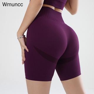 Wmuncc 女士運動健身短褲速乾提臀瑜伽跑步下裝