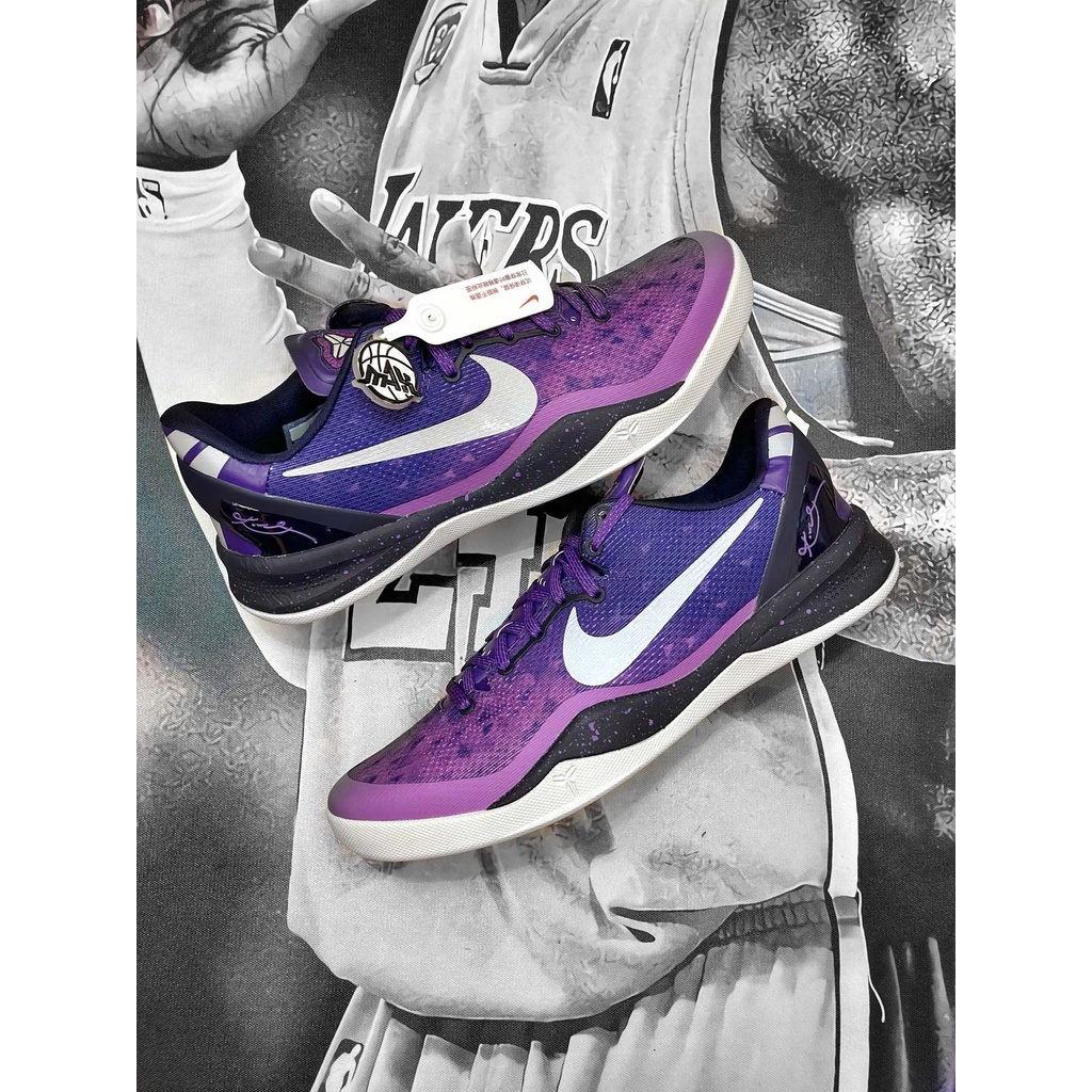 [滅世版NK] Kobe 8 科比8代 ZK8 漸變紫 PURPLE PLATINUM 男子氣墊 實戰籃球鞋
