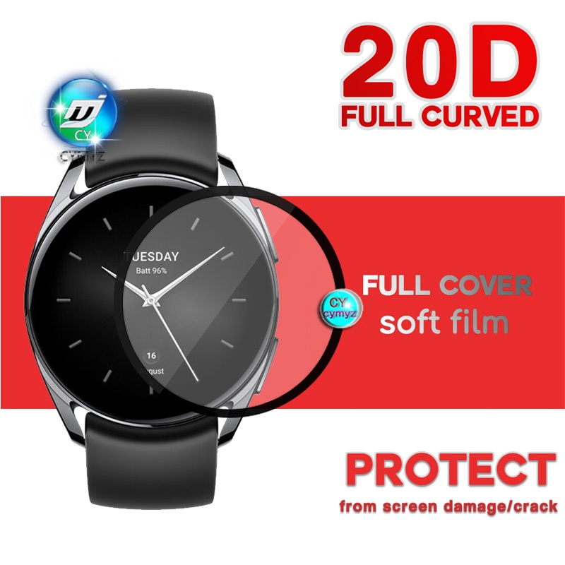 xiaomi watch s2 保護膜 高清曲面全面屏保護膜 xiaomi s2 屏幕保護膜 小米手錶s2 貼膜