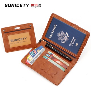 皮革證件護照包 RFID防盜刷 駕駛證存摺 旅行passport護照夾 旅行護照證件收納包 護照套 多功能收納疫苗卡套