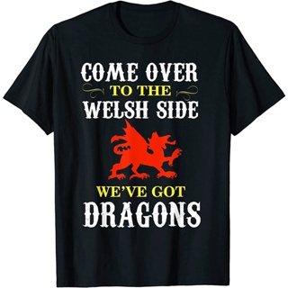 全新限量 Come Over To The Welsh Side Wales 龍 T 恤