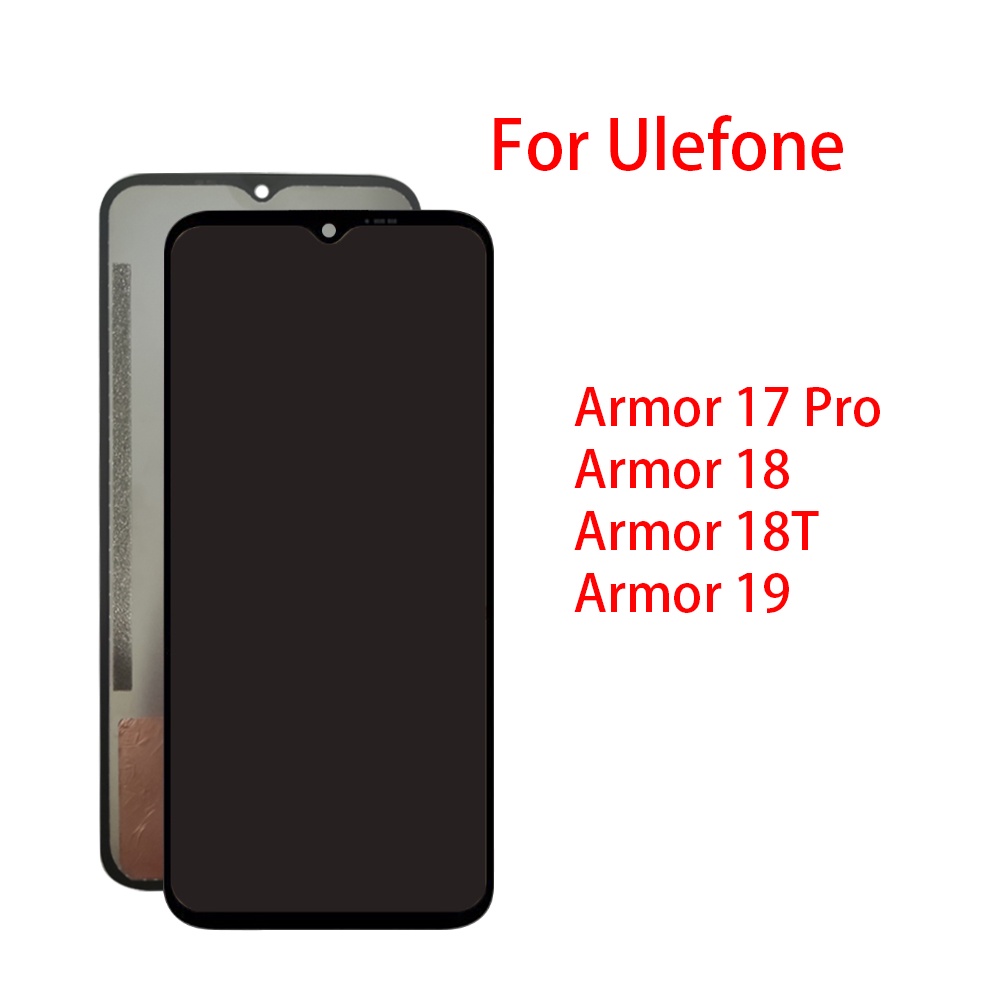 適用於 Ulefone Power Armor 17 Pro 18 18T 19 LCD 顯示屏觸摸屏數字化儀組件適用於