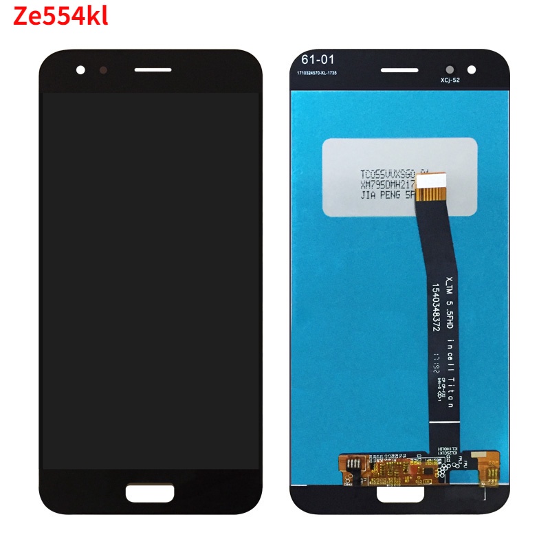 5.5'' 適用於華碩 Zenfone 4 ZE554KL Z01KD 液晶顯示屏觸摸屏數字化儀框架 Z01KDA Z0