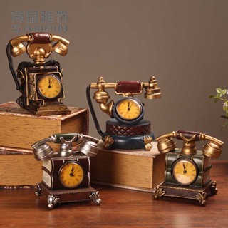 虧本+隔日到店🎁復古 老式電話機模型 服裝店酒吧咖啡廳 懷舊擺件 櫥窗陳列裝飾品 桌面擺件 收藏擺件 店鋪裝飾 店鋪擺件