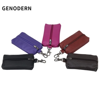 GENODERN Genuine Leather Large Capacity Key Case Multi-Funct