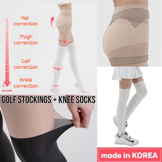 [ENJOY Fit] 韓國及膝襪高爾夫絲襪 UV 15D/80D - 兩種顏色