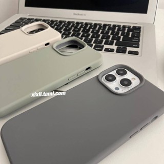 液態矽膠純色 手機殼 適用 iPhone 16 15 14 13 12 Pro Max i13 i12 i11 plus