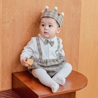 【現貨】 韓國 Little Tini - 羅密歐 西裝造型 包屁衣 禮服 慶生 週歲 喜宴