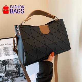 【Fashion bags】高級感格紋時尚女包 新款潮百搭 ins質感百搭斜背包 斜背包 大容量手提女包 側背包女