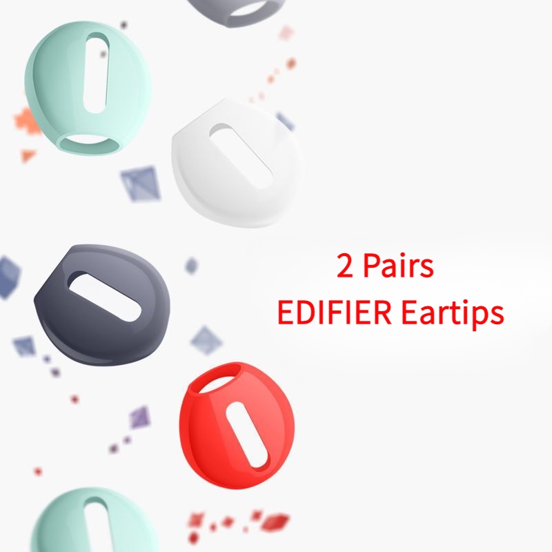 Edifier X6 耳塞兩對耳帽防滑矽膠耳帽防摔防摔耳機套耳機套