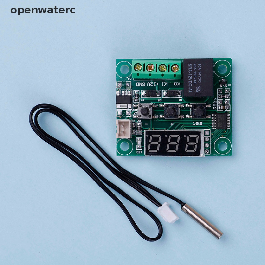 Openwaterc 迷你 -50-110°C W1209 數字溫控器溫度控制開關 12V 傳感器 vn