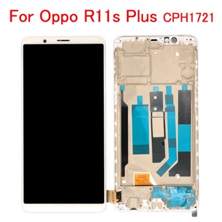 適用於 Oppo R11s Plus CPH1721 LCD 顯示屏觸摸屏數字化儀元件更換