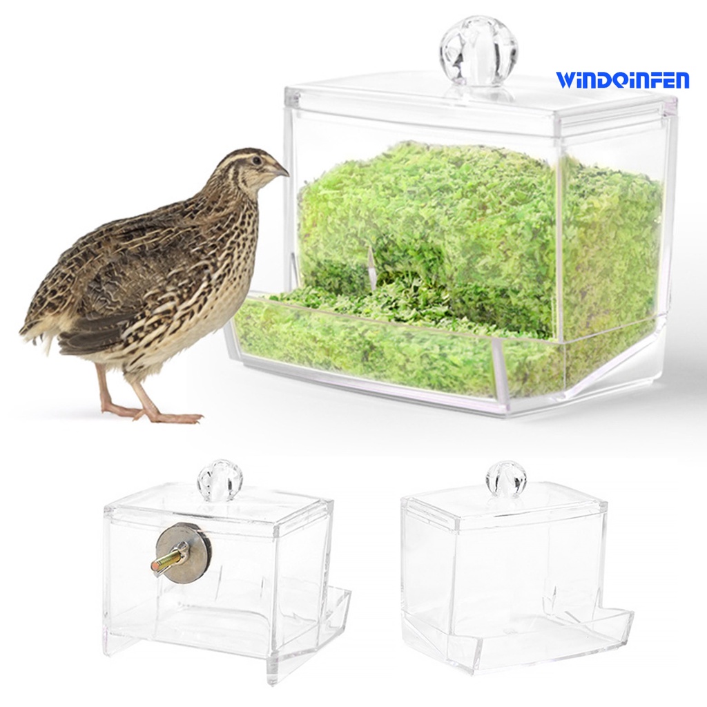 【萌寵屋】蘆丁雞餵食器自動小雞食盒食槽食盆食罐飼料盒下料飲水飲水機（頻道）