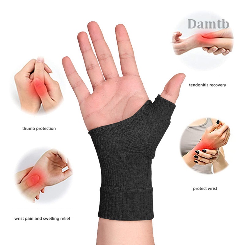 Dtb 1 對手腕和拇指支撐大括號關節炎壓縮手套透氣手腕支撐緩解女性男性手腕疼痛