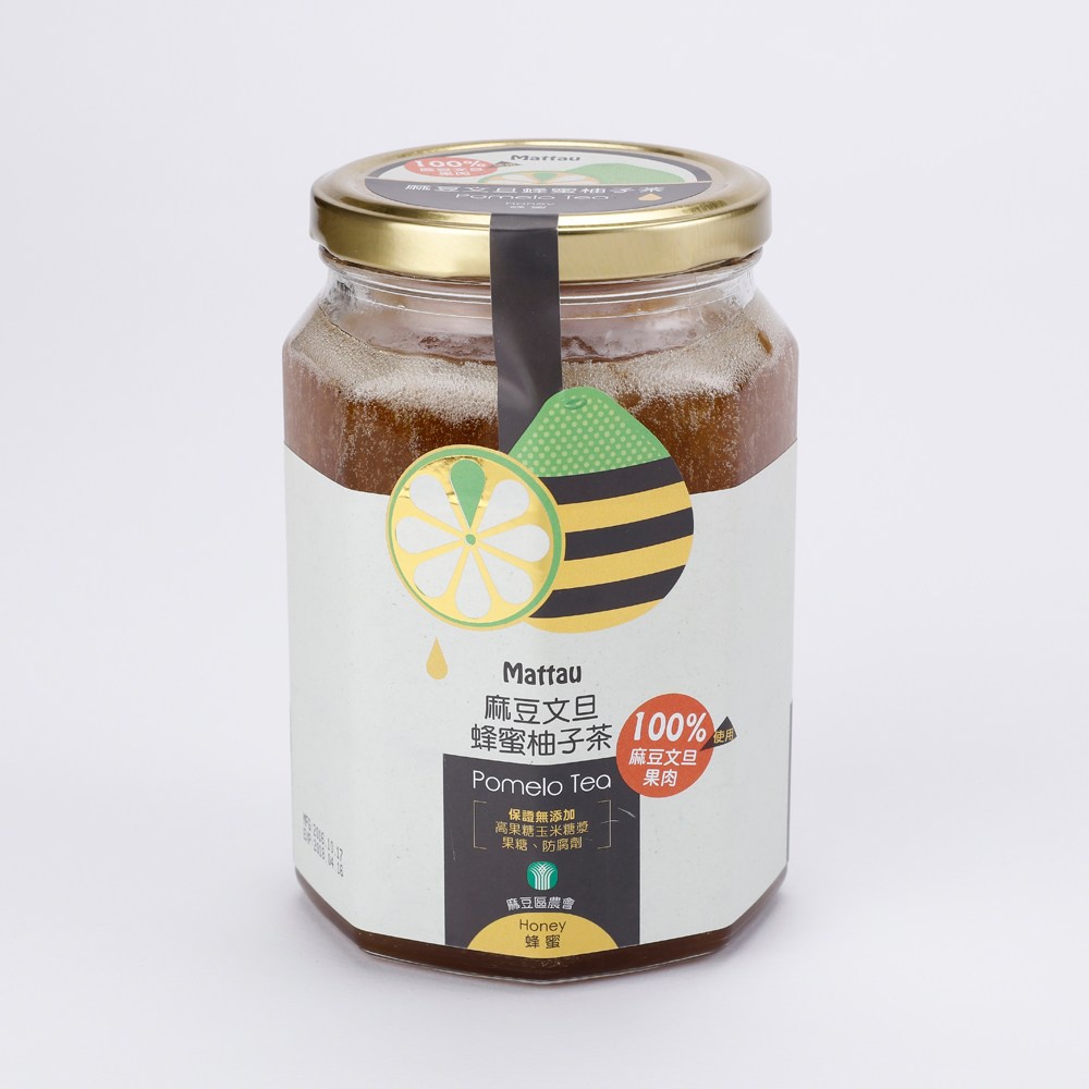 【HOLA】台南麻豆農會文旦蜂蜜柚子茶 800g
