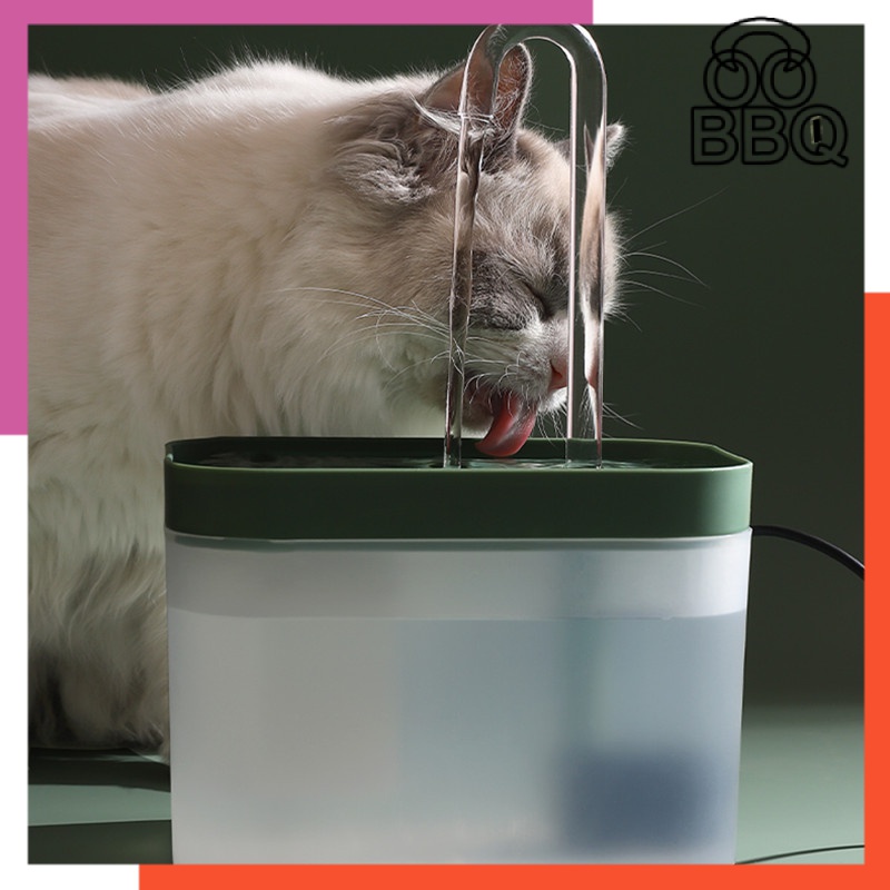 貓咪飲水機自動循環流動飲水器貓喝水器狗狗的水盆喂水碗寵物用品 OOBBQ PET120001