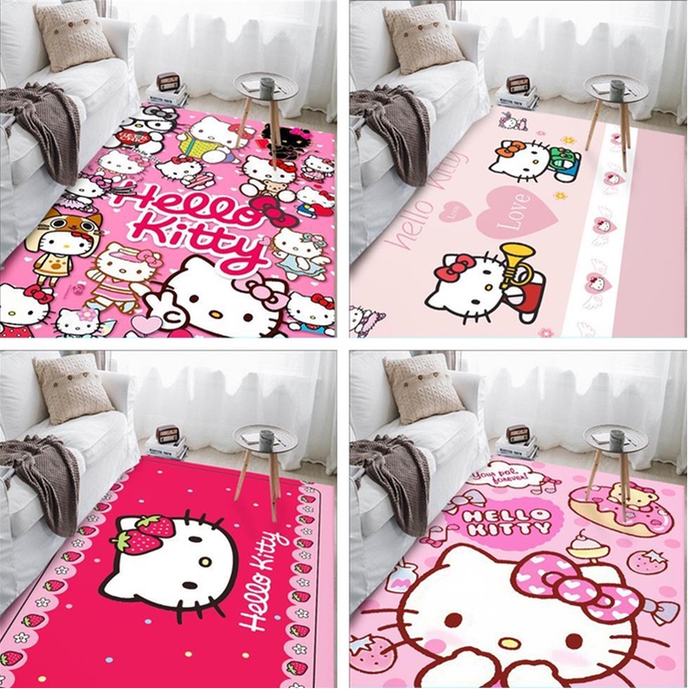 Hello Kitty 卡通地毯、地墊