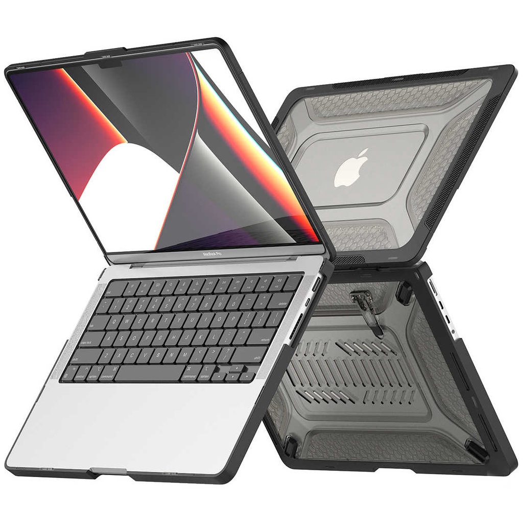 軍規防摔保護殼 蘋果筆記本電腦保護套 筆電 適用 Mac Book Pro 14寸 2023 13.6寸 Air M2