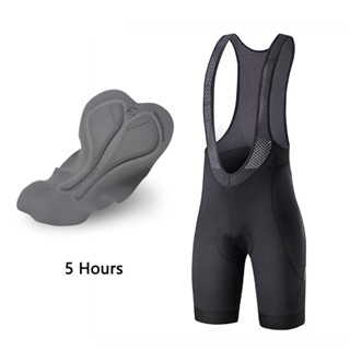 Santic 男士騎行背帶褲 4D 靠墊透氣高彈力背帶男士自行車背帶褲 M9C05103
