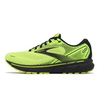 Brooks 慢跑鞋 Ghost 14 螢光黃 黑 路跑 魔鬼系列 男鞋 運動鞋 【ACS】 1103691D770