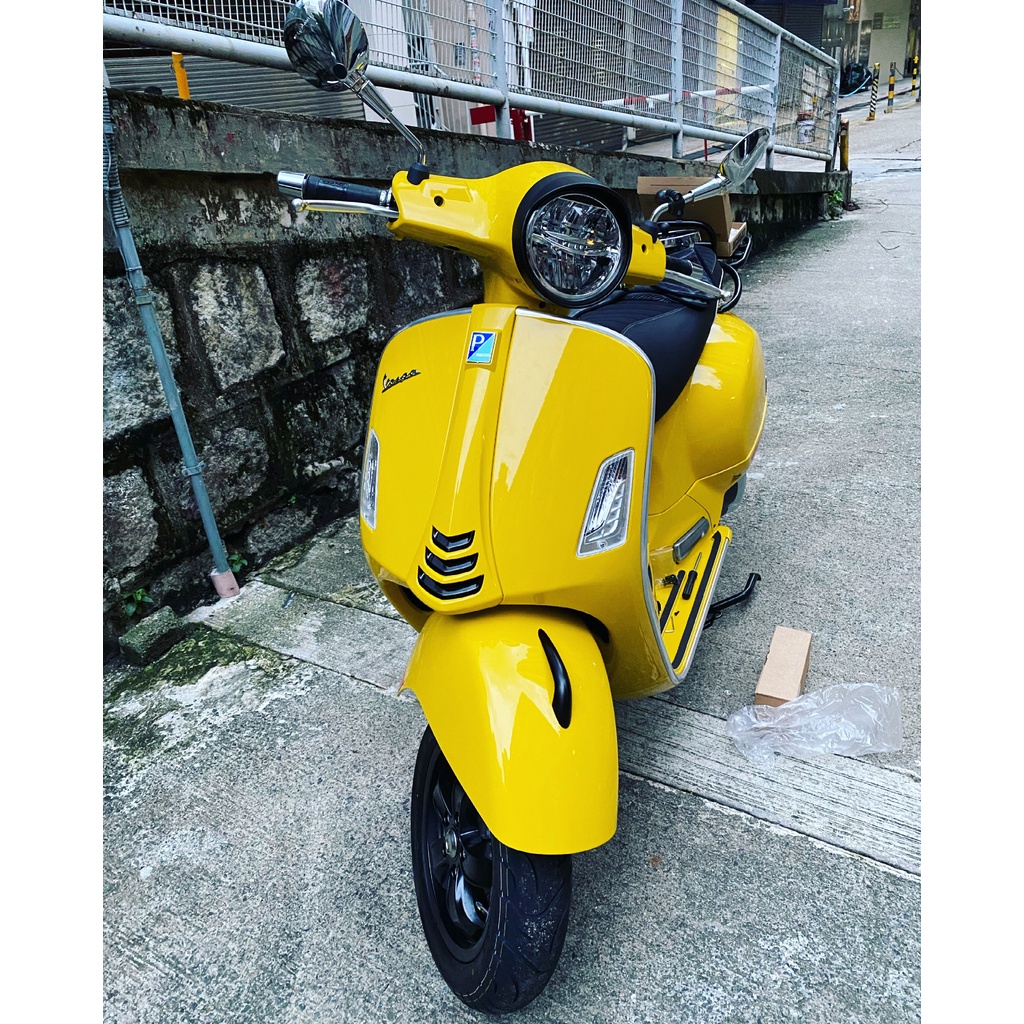 適用於 Vespa GTS300 GTS 300 HPE 摩托車前擋泥板擋泥板鼻子裝飾喙