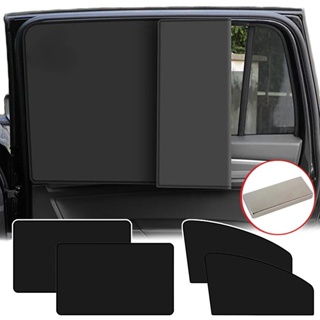 夏季汽車磁性遮陽罩/防紫外線黑色側窗遮陽罩汽車配件