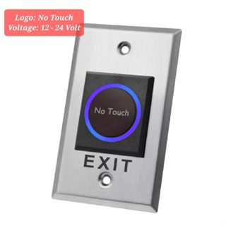 出口按鈕非接觸式傳感器非接觸式開門門禁控制長度 LOGO 無觸摸