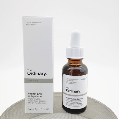 The Ordinary維A醇Retinol 0.5%角鯊烷視黃醇精華抗老去細紋30ml