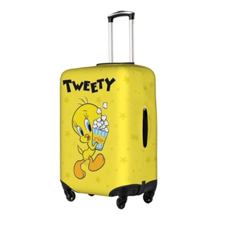 Tweety-bird 旅行行李箱套手提箱保護套適合 18-32 英寸行李箱
