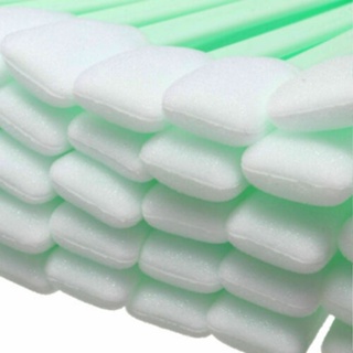 50/100 件溶劑清潔棉籤海綿頭兼容愛普生 Roland Mimaki 噴墨打印機