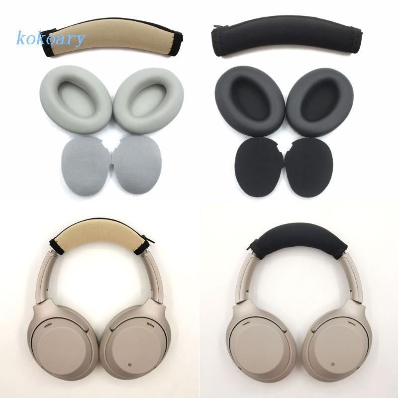 Kok 舒適耳墊適用於 WH-1000XM3 耳機扣耳墊布環罩